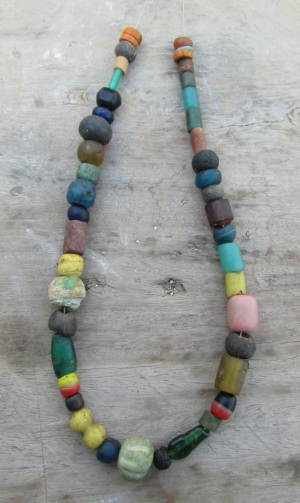 ancient beautiful Roman glass tiny beads From Afghanistan