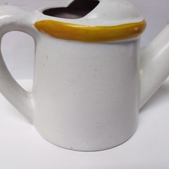 Unique Ceramic Watering Can with Sunflowers