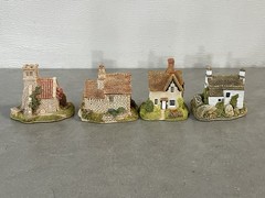 Lot of 12 Lilliput Lane Cottages Miniature Village Buildings England With Boxes