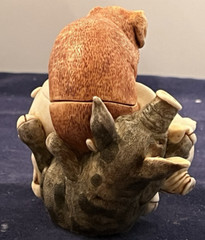 Harmony Kingdom ~ A LOVE SUPREME ~ Prototype ~ UK Made ~ NIB~Pigs ~RW Redemption