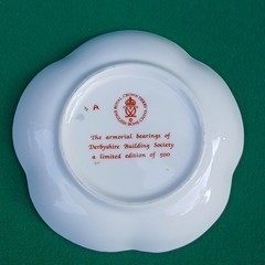 Commemorative Dish 2451 Traditional Imari Pattern Derby Building Society Ltd Ed