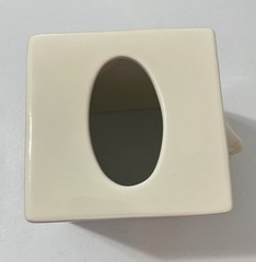 Vintage 1980’s Fitz & Floyd Sneezer’s Sneezing Man Nose Ceramic Tissue Box Cover