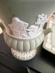 Wedgewood Jasper Vase And Plate Small Plate