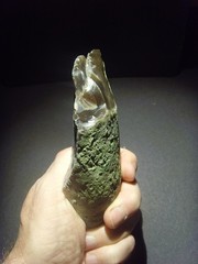 Lower Paleolithic – Large Acheulean oblique scraper. c.450,000 BP.
