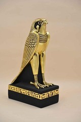 Hand Carved Horus God Statue Ancient Egyptian Stone Sculpture Stone Sculpture