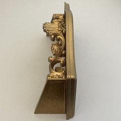 Vintage Homco Gold Plastic Wall Shelf Wall Sconce Candle Holders Birds Lot of 5