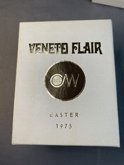 Vintage Veneto Flair Ceramic Egg Easter 1975 Italy #6671/7500 W/Box