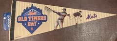 NY METS OLD TIMERS DAY PENNANT 2022 OTD CITI FIELD MLB BASEBALL BANNER
