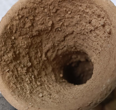 300 BC Beautiful Ancient Roman Clay Terracotta Drinking Rhyton Museum Quality