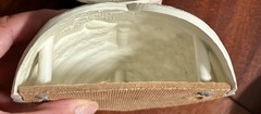 VTG Burwood Home Interiors Faux Wicker w/ Pink Bows Plastic Wall Decor~10 Pieces