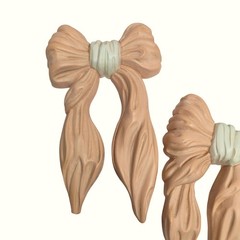 Vintage Homco Pink Bow Wall Hangings Set Of 3 Nursery Decor 1990s Girls Room Bed