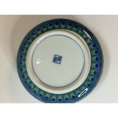 Perfect Vntg Kozangama Seika Ryokusai Rinka Shallow Bowl – Maebata Pottery