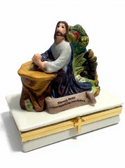 Henri d’Arceau Limoges Garden Gethsemane Life Christ Ltd Ed Box 2009 #A6742