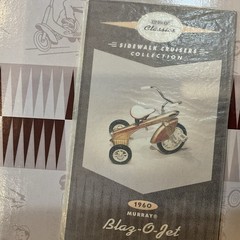 Vintage Hallmark Kiddie Car Classics Tricycle Cruisers – 1960 MURRAY BLAZ-O-JET