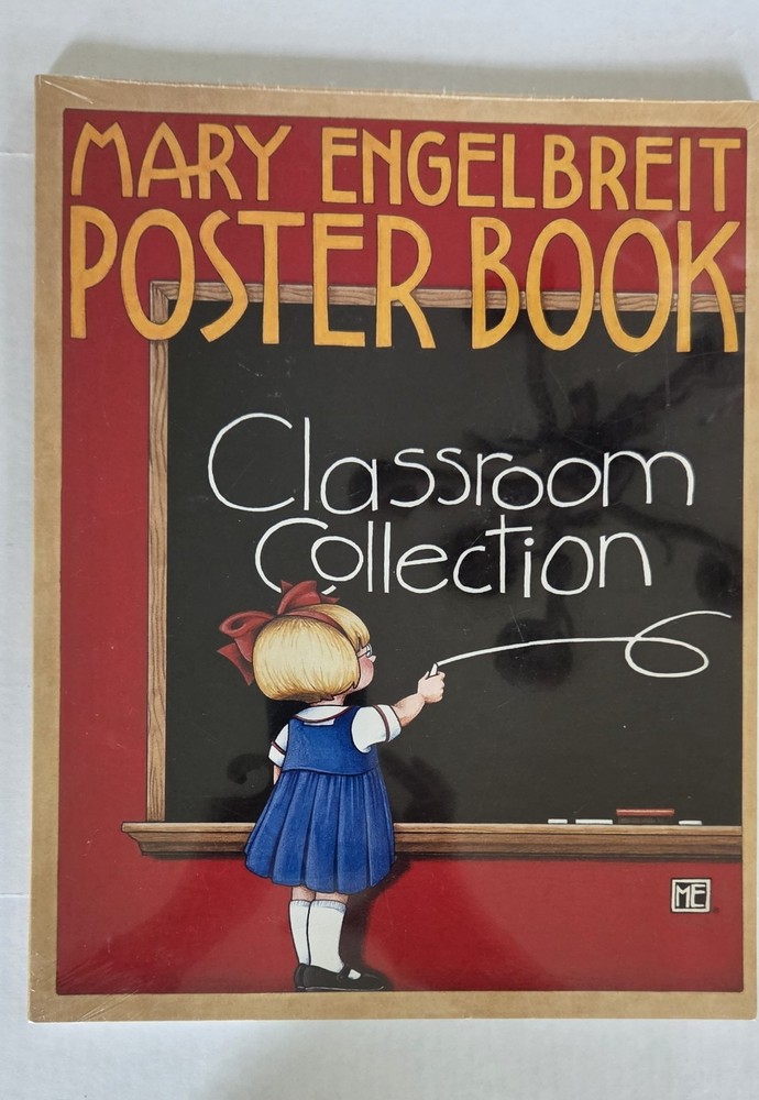 MARY ENGELBREIT POSTER BOOK CLASSROOM COLLECTION New in plastic 12 posters