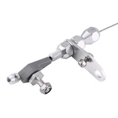 Stainless Steel Braided Kickdown Cable Detent Kick Down Assembly For TH350