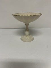 1975 Lenox Charleston Compote Gold Hand Decorated w/ 24-K Gold