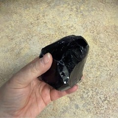 XL Monatomic Andara crystal Dark Purple
