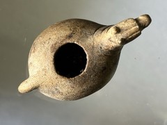 INCREDIBLE PRE-COLUMBIAN IMPERIAL CANOPA CONOPA LLAMA EFFIGY CONTAINER FROM PERU