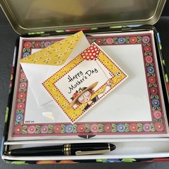 Mary Engelbreit Tin Collectible SHE WHO LAUGHS LAST JCPenney Exclusive New