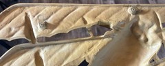 Vintage Sexton Metal Airplane Wall Art WWI Tri-Plane Aviation Decor
