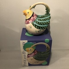 Fitz and Floyd “Gypsy Chicks” Teapot, Only Used For Display, Original Packaging
