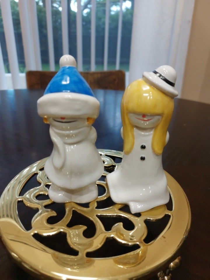 Vintage Goebel “Whoosits” Snow Kids made in Germany