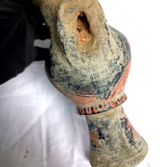 300 BC Ancient Roman Pottery Ceramic Terracotta Vessel Jug Amphora Pot Pitcher