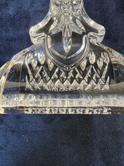 NWT Waterford Lismore 7″ Standing Lead Crystal Standing Cross – No Box