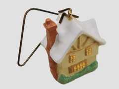 Hallmark Keepsake Miniature Ornament, Old English Village Sweet Shop, 1989