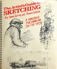 The Artist’s Guide to Sketching by Thomas Kinkade – Signed and Framed!