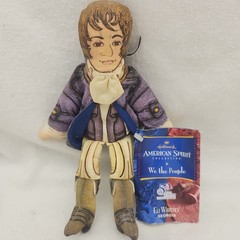 Stuffed Figure American Spirit Doll Hallmark Eli Whitney We The People 2000 NEW