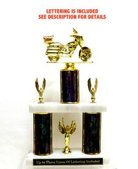 MOTORCYCLE TROPHY TOURING MOTORCYCLE 8 COLORS 2 POST