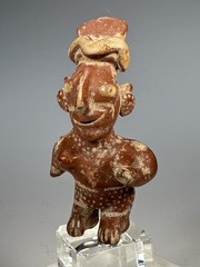 Pre-Columbian West Mexico Jalisco Terracotta Female Figure ca. 300 BCE-300 CE
