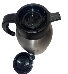 Service Ideas Stainless Steel 2 Liter Insulated Carafe Milk Drink Server