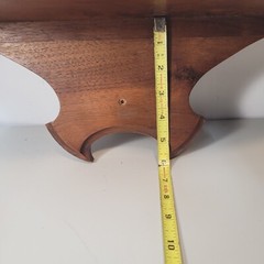 VTG Antique Wood Victorian Edwardian Crescent Moon Unique 18″ x 8″ x 12″