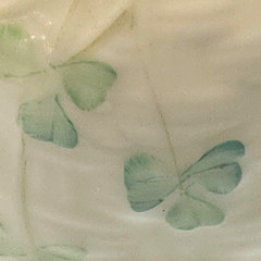 Vintage Belleek Shamrock 4.5″ Basketweave Bell Made in Ireland