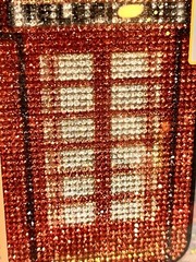 PrimeConnect Bling Case Iphone 11 XR Great Britain Telephone Booth Travel Style