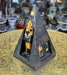 Authentic Ancient Egyptian Antiquities King Ramesses Black Pyramid Egyptian BC