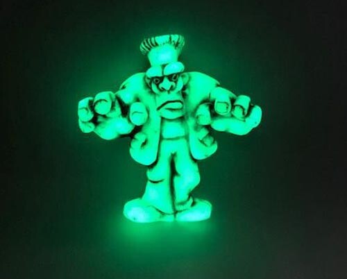 Harmony Kingdom Art Neil Eyre Designs Halloween Frankenstein Glow in Dark magnet