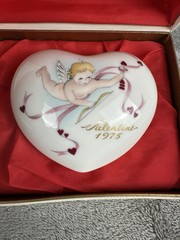1975 Limited edition Noritake Valentine Heart still in original box