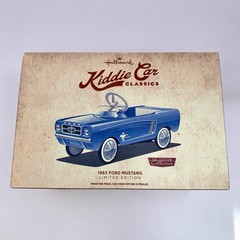 Hallmark Kiddie Car Classics 1965 Blue Ford Mustang Limited Edition *READ*