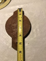 Vintage Burwood Horse Thermometer Plaque Horse Head Works Made In USA Vintage