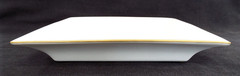 Cartier Porcelain Square Embossed Window Panther Large Tray France Authentic 9.5