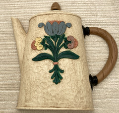 4 Vintage Home Interiors Kitchen Wall Art Plaques Pie Apples Teapots Sunflowers