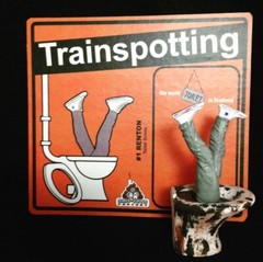 Trainspotting’ Mark Renton 5.5′ Action figure + Toilet Scene for Adults Only