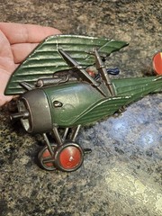 Vintage Sexton Metal Airplane Wall Hanging / Wall Art