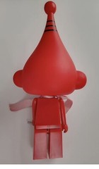 Dalek X Kid Robot Aka Ice Bot 10” Red In Original Packaging