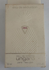 Fleur Diva Eau de Toilette Collectible Bottle 50 ml Emanuel Ungaro Vintage