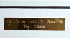 The Artist’s Guide to Sketching by Thomas Kinkade – Signed and Framed!